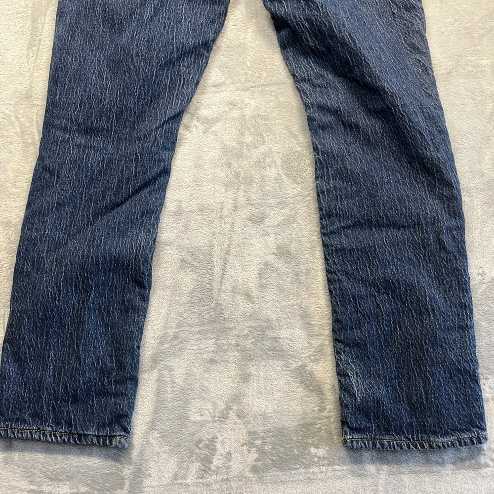 Realtree Flannel Lined Jeans Mens Blue Straight Leg Insulated Denim 32x32 - Picture 7 of 13